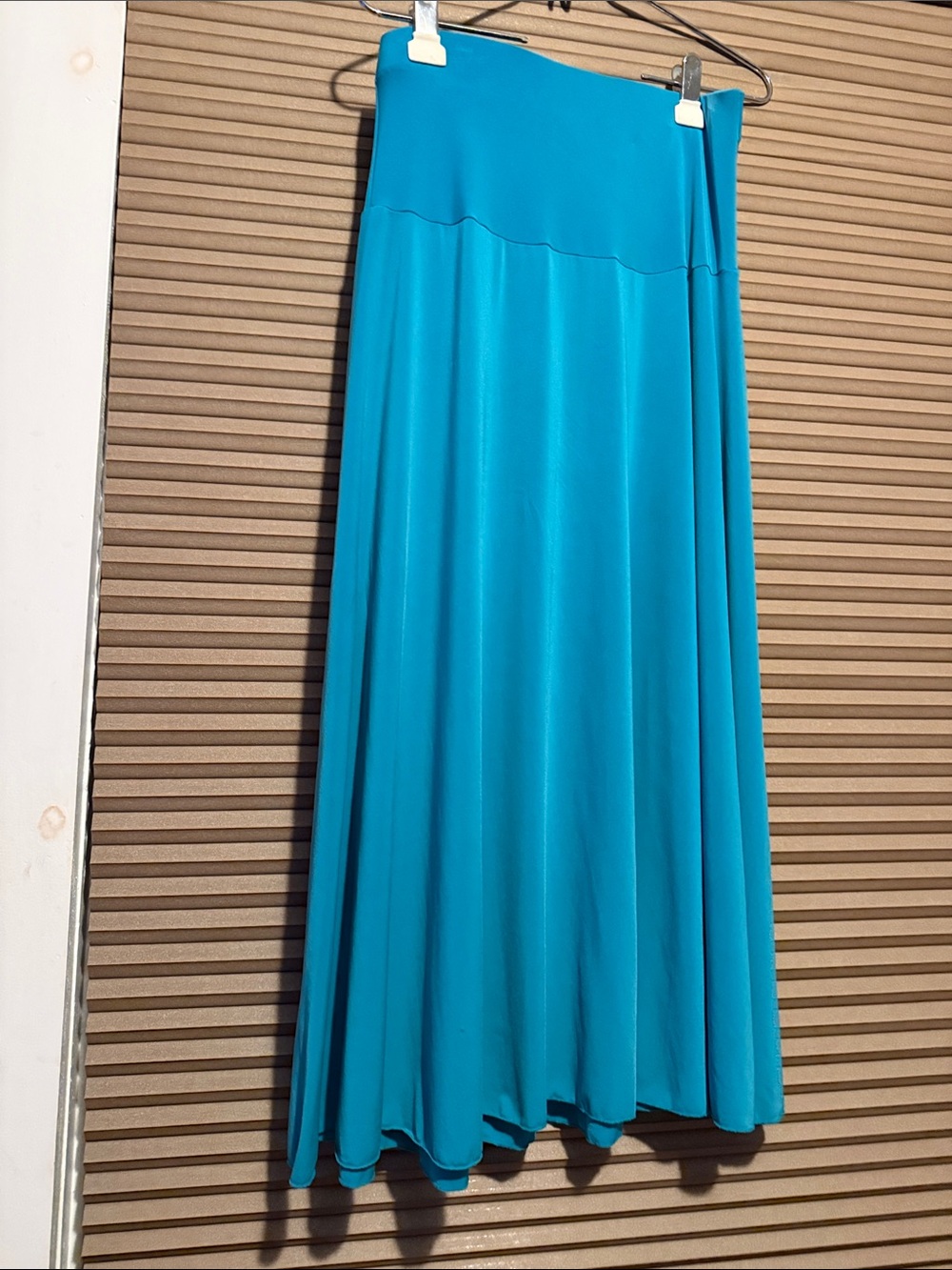 Valentina Turquoise Maxi Skirt